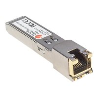 Intellinet Gigabit RJ45 Copper SFP Optical Transceiver Module, 1000Base-T (RJ-45) port, 100m, Equivalent to Cisco GLC-T, Three Year Warranty