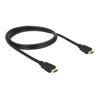 Delock HDMI-Kabel mit Ethernet - HDMI männlich zu HDMI männlich