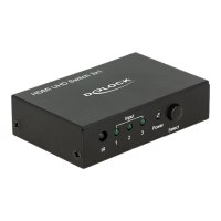 Delock HDMI UHD Switch 3 x HDMI in > 1 x HDMI out 4K