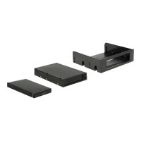 Delock 3.5"/ 5.25"Mobile Rack for 2.5"SATA hard drives and SSDs - Mobiles Speicher-Rack - 2.5" (6.4 cm)