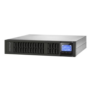 PowerWalker VFI 2000CRM LCD - USV (in Rack montierbar/extern) - 1600 Watt - 2000 VA 9 Ah - RS-232, USB - Ausgangsanschlüsse: 4 - 2U - 48.3 cm (19") - Schwarz