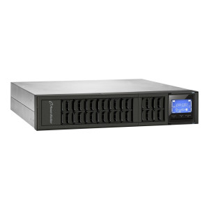 PowerWalker VFI 2000CRM LCD - USV (in Rack montierbar/extern) - 1600 Watt - 2000 VA 9 Ah - RS-232, USB - Ausgangsanschlüsse: 4 - 2U - 48.3 cm (19") - Schwarz