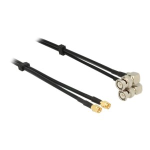 Delock 3m - SMA/BNC - 3 m - RG-58 A/U - 2 x SMA - 2 x BNC...