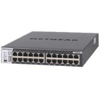 Netgear M4300-24X - Switch - L3 - managed - 24 x 10 Gigabit Ethernet + 4 x 10 Gigabit SFP+, gemeinsam genutzt