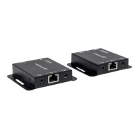 Manhattan HDMI 1080p over Ethernet Extender Kit, Up to 50m with Single Cat6 Cable, Tx & Rx Modules, IR Support, Three Year Warranty, Box