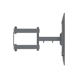 Manhattan TV & Monitor Mount, Wall, Full Motion, 1 screen, Screen Sizes: 60-100", Black, VESA 200x200 to 900x600mm, Max 80kg, LFD, Tilt & Swivel with 3 Pivots, Lifetime Warranty