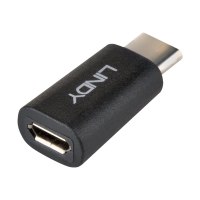 Lindy USB adapter - Micro-USB Type B (F) to USB-C (M)