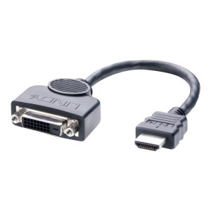 Lindy Videoadapter - HDMI männlich zu DVI-D weiblich