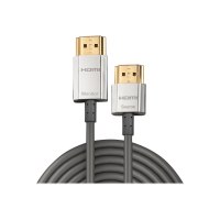 Lindy CROMO Slim High Speed HDMI Cable with Ethernet - HDMI mit Ethernetkabel - HDMI (M)