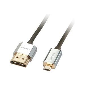 Lindy CROMO Slim High Speed HDMI to micro HDMI Cable with...