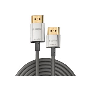 Lindy CROMO Slim High Speed HDMI Cable with Ethernet - HDMI mit Ethernetkabel - HDMI (M)