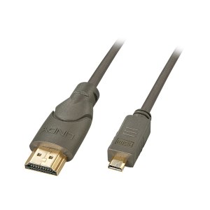 Lindy HDMI adapter - micro HDMI (M) to HDMI (M)