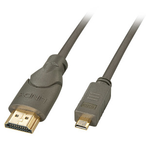 Lindy HDMI-Adapter - mikro HDMI (M) bis HDMI (M)