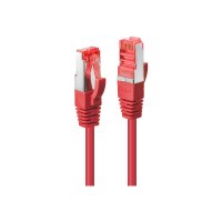 Lindy Rj45/Rj45 Cat6 0.3m - 0,3 m - Cat6 - S/FTP (S-STP) - RJ-45 - RJ-45 - Rosso