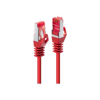 Lindy 47364 - 2 m - Cat6 - S/FTP (S-STP) - RJ-45 - RJ-45 - Rosso