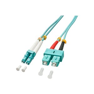 Lindy 2.0m OM3 LC - SC Duplex - 2 m - OM3 - LC - SC