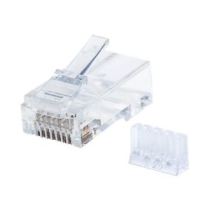 Intellinet 90er-Pack Cat6 RJ45-Modularstecker, UTP,...