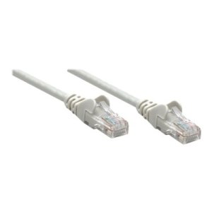 Intellinet Network Patch Cable, Cat6, 1.5m, Grey, Copper, S/FTP, LSOH / LSZH, PVC, RJ45, Gold Plated Contacts, Snagless, Booted, Polybag