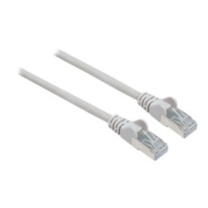 Intellinet Network Patch Cable, Cat6, 20m, Grey, Copper, S/FTP, LSOH / LSZH, PVC, RJ45, Gold Plated Contacts, Snagless, Booted, Lifetime Warranty, Polybag - Patch-Kabel - RJ-45 (M)