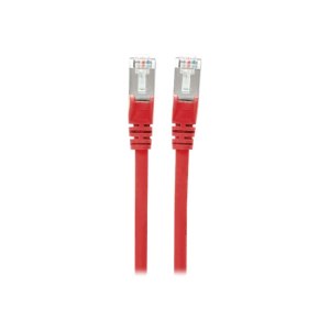 Intellinet 319119 - 3 m - Cat6a - S/FTP (S-STP) - RJ-45 - RJ-45 - Rosso