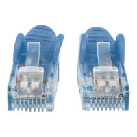 Intellinet Network Patch Cable, Cat6A, 7.5m, Blue, Copper, S/FTP, LSOH / LSZH, PVC, RJ45, Gold Plated Contacts, Snagless, Booted, Polybag - Patch-Kabel - RJ-45 (M)