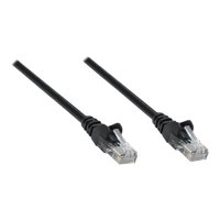 Intellinet Network Patch Cable, Cat5e, 1.5m, Black, CCA, SF/UTP, PVC, RJ45, Gold Plated Contacts, Snagless, Booted, Polybag