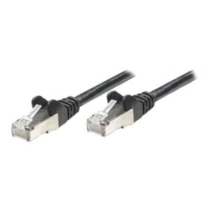 Intellinet Network Patch Cable, Cat5e, 2m, Black, CCA,...