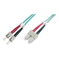 DIGITUS Fiber Optic Multimode Patch Cord, OM 3, ST / SC