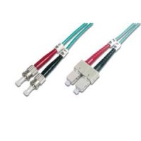 DIGITUS Fiber Optic Multimode Patch Cord, OM 3, ST / SC