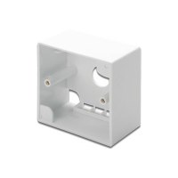 DIGITUS Surface Mountbox 80x80 mm for Keystone Walloutlet, German Type