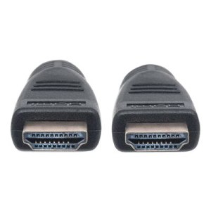 Manhattan 353977 - 10 m - HDMI tipo A (Standard) - HDMI tipo A (Standard) - Compatibilità 3D - 10,2 Gbit/s - Nero