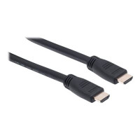 Manhattan 353977 - 10 m - HDMI tipo A (Standard) - HDMI tipo A (Standard) - Compatibilità 3D - 10,2 Gbit/s - Nero