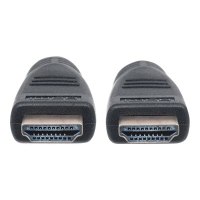 Manhattan 353977 - 10 m - HDMI tipo A (Standard) - HDMI tipo A (Standard) - Compatibilità 3D - 10,2 Gbit/s - Nero