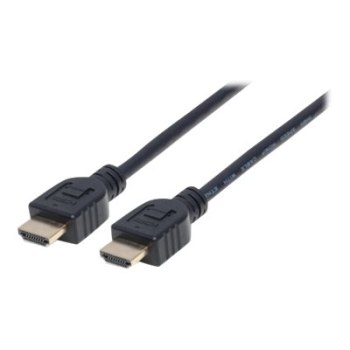 Manhattan 353953 - 5 m - HDMI tipo A (Standard) - HDMI tipo A (Standard) - Compatibilità 3D - 10,2 Gbit/s - Nero