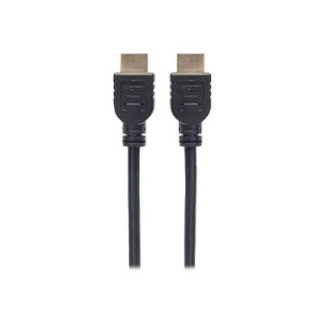 Manhattan 353953 - 5 m - HDMI tipo A (Standard) - HDMI tipo A (Standard) - Compatibilità 3D - 10,2 Gbit/s - Nero