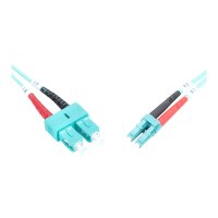 DIGITUS Fiber Optic Multimode Patch Cord, OM 3, LC / SC