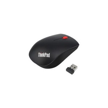 Lenovo ThinkPad Essential Wireless Mouse - Maus - Laser - 3 Tasten - kabellos - 2.4 GHz - kabelloser Empfänger (USB)