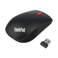 Lenovo ThinkPad Essential Wireless Mouse - Maus - Laser - 3 Tasten - kabellos - 2.4 GHz - kabelloser Empfänger (USB)