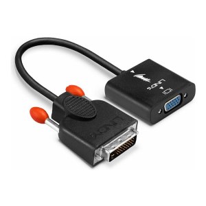 Lindy DVI adapter - HD-15 (VGA) (F) to DVI-D (M)