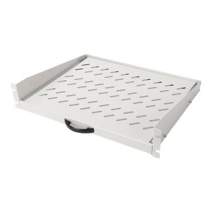 DIGITUS Extendible Shelf for fixed mounting on front 483 mm (19") profile rails