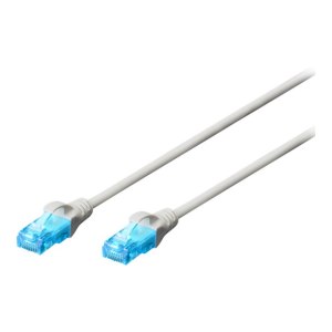 DIGITUS Cat5e - 1m - 1 m - Cat5e - U/UTP (UTP) - RJ-45 -...