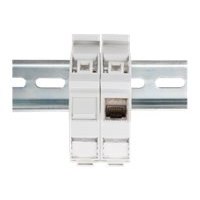 DIGITUS DIN-Rail Adapter for Keystone Modules, IP20