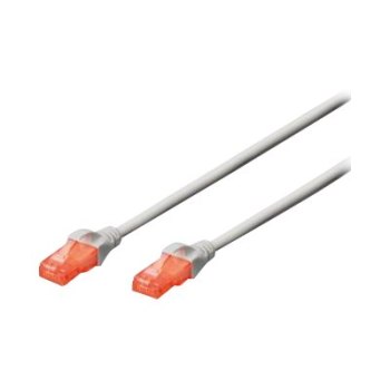 DIGITUS 0.5m Cat6 U/UTP - 5 m - Cat6 - U/UTP (UTP) - RJ-45 - RJ-45