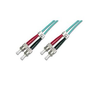 DIGITUS Fiber Optic Multimode Patch Cord, OM 3, ST / ST