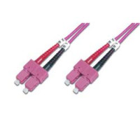 DIGITUS Fiber Optic Multimode Patch Cord, OM4, SC / SC