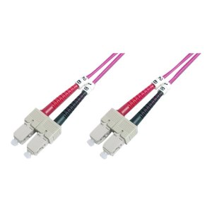 DIGITUS Fiber Optic Multimode Patch Cord, OM4, SC / SC