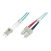 DIGITUS Fiber Optic Multimode Patch Cord, OM4, LC / SC