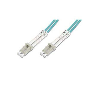 DIGITUS Fiber Optic Multimode Patch Cord, OM 3, LC / LC