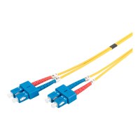 DIGITUS Fiber Optic Singlemode Patch Cord, SC / SC