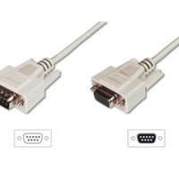 DIGITUS Datatransfer extension cable, D-Sub9/M - D-Sub9/F